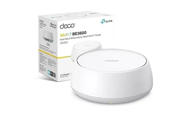 Tp-link Deco Be25 1-pack Be3600 Wifi 7 Router - Add-on For Deco Mesh Wifi Dual-band Ai-roaming Wifi Extender Booster For