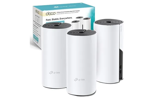 Tp-link Deco P9 3-pack Ac1200mbps Whole Home Powerline Mesh Wifi System - Up To 6000 Sq Ft Coverage