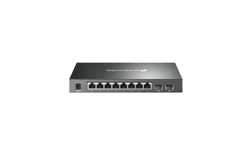 Tp-link Jetstream 8-port Gigabit Smart Poe Switch With 2 Sfp Slots - Supports 8 Gigabit Poe Ports