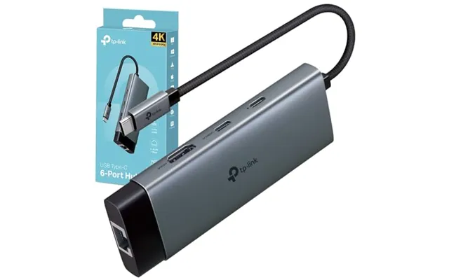 Tp-link Uh6120c 6-in-1 Usb-c Hub - 4k 60hz Hdmi Docking Station 1 Ã 4k 60hz Hdmi