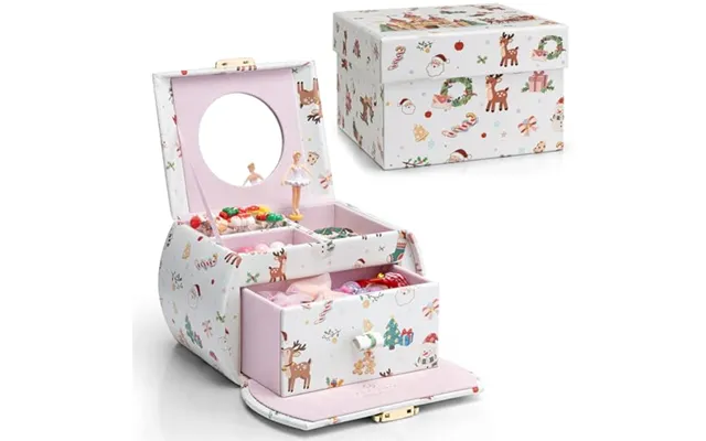 Vlando Girls Jewellery Box With Ballerina - Music Box With Gift Box product image