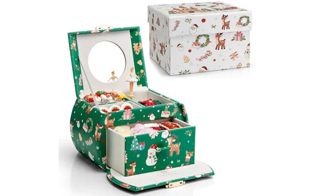 Vlando Girls Jewellery Box With Ballerina - Music Box With Gift Box product image