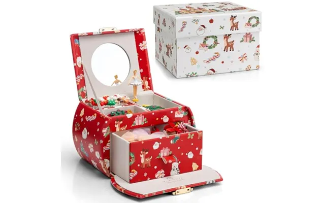 Vlando Girls Jewellery Box With Ballerina - Music Box With Gift Box product image
