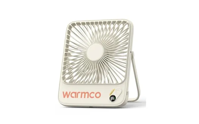 Warmco D3 Portable Rechargeable Desk Fan 10000mah - Quiet