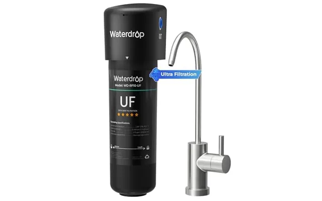 Waterdrop 10ub-uf 0.01î M Ultra Filtration Under Sink Water Filter System Baã Tñ Ria Reduction - Reduce Pfas