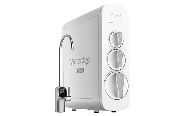 Waterdrop G3p600 Reverse Osmosis Water Filter System - 600 Gpd Tankless Ro Nsf Ansi 42,53,58&372 Certified