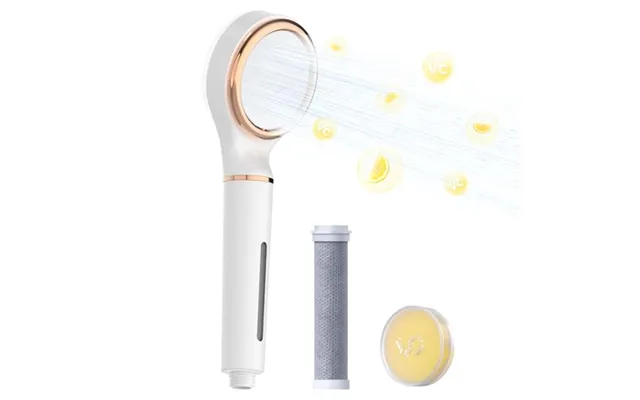 Waterdrop Sf02-sl Filtered Shower Head With Handheld - Lemon Vitamin C Shower Filter