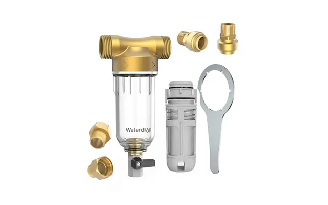 Waterdrop Spin Down Sediment Filter - Backwash Whole House Water Filter System For Well Water