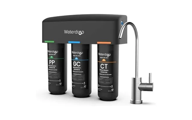 Waterdrop Tsb Under Sink Water Filter System - 8-layer Filtration Reduce Pfas