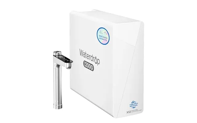 Waterdrop X12 Alkaline Mineral Ph Reverse Osmosis System,1200gpd Fast Flow Nsf Ansi 58&372 Certified - 11-stage Filtrati