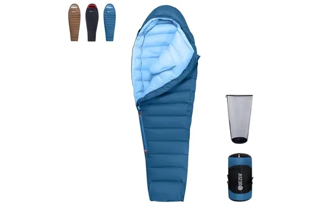 Winter Sleeping Bag For Adults - Lightweight Down Sleeping Bag -20 Degree For Cold Weather Camping And Mountaineering Ou