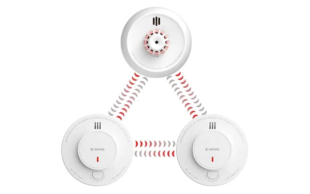 X-sense Interlinked Smoke And Heat Alarm Bundle - 10-year Battery