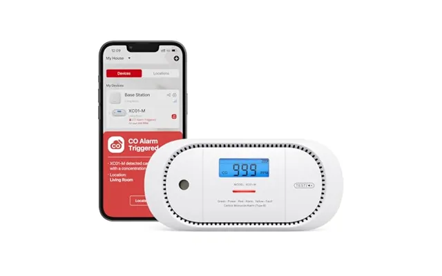 X-sense Smart Carbon Monoxide Detector - Sbs50 Base Station Required