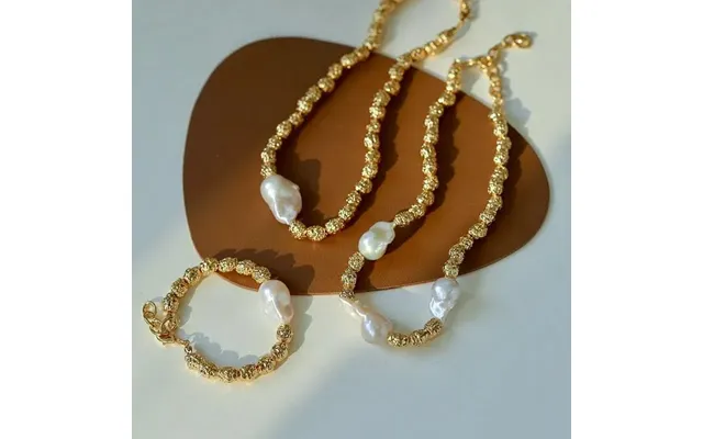 Baroque Pearl Necklace & Bracelet Sets