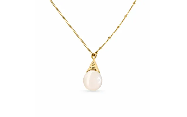 Gold Bulb Baroque Pearl Necklace