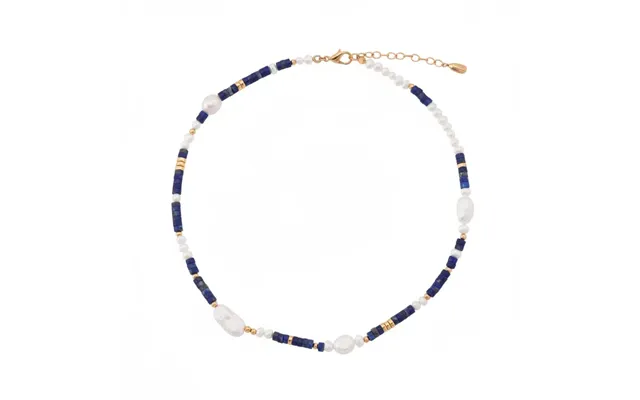Lapis Lazuli Baroque Pearl Necklace