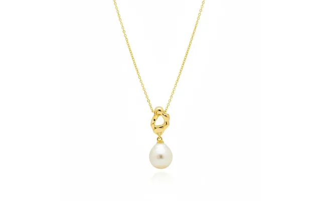 Lava Pearl Pendant Necklace