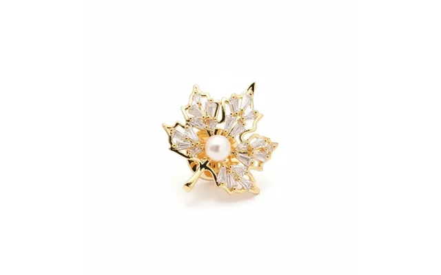 Natural Freshwater Pearl Maple Leaf Zircon