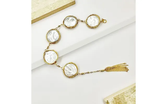 Siren Nugget Cluster Barocco Pearl Bracelet