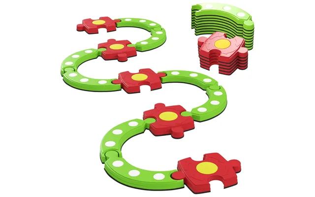 Aiyaplay 13 Pcs Kids Balance Beam Stepping Stones Set With Non-slip Textured Surface - Outdoor Indoor For Toddlers