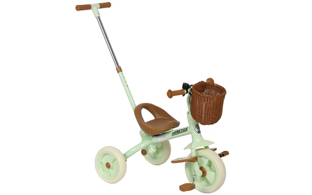 Aiyaplay 2-in-1 Toddler Trike For 2-5 Years Old - 3 Wheel Bike With Adjustable Parent Handle