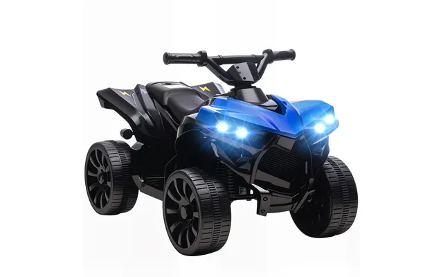 Aiyaplay 6v Kids Atv - 4 Wheeler Electric Ride On Car With Music And Led Headlights