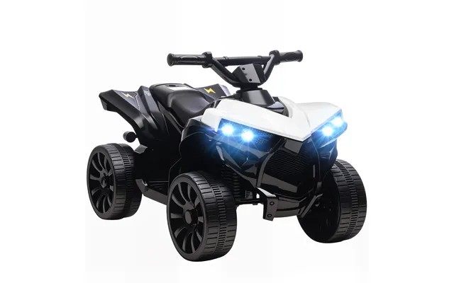 Aiyaplay 6v Kids Atv - 4 Wheeler Electric Ride On Car With Music And Led Headlights
