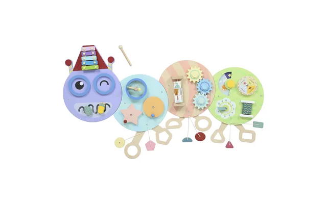 Aiyaplay Caterpillar Busy Board With 7 Activities - For Nursery product image
