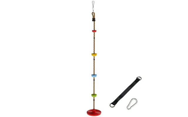 Aiyaplay Climbing Rope - Kids Tree Swing Kit With Platforms And Disc Swings Seat
