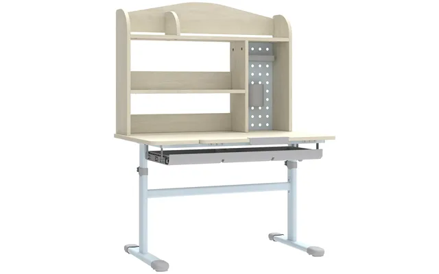 Aiyaplay Kids Desk Height Adjustable With Tilt-desktop - Hutch