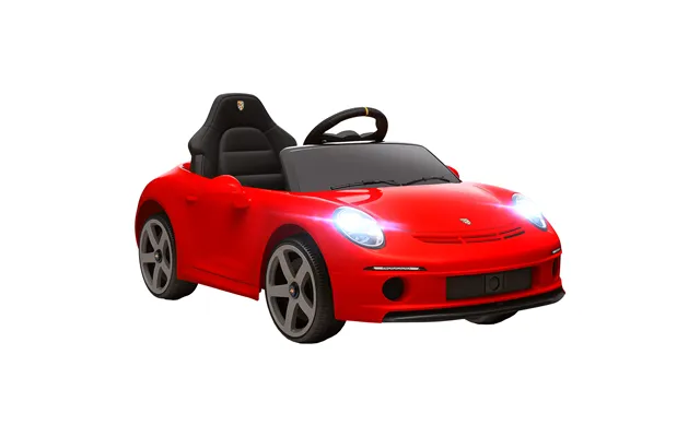 Aiyaplay Kids Electric Car - 12v Licensed Ruf Gt Ride On Car With Suspension
