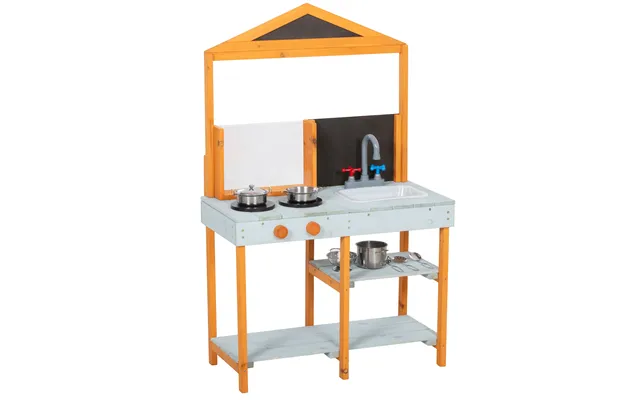 Aiyaplay Mud Kitchen For Kids - Outdoor Wooden Play Kitchen With Sink product image