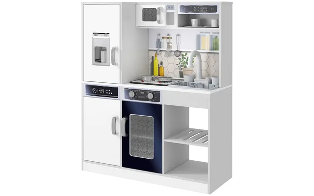 Aiyaplay Pretend Play Toy Kitchen - Kids Kitchen Playset W Sounds And Lights Running Water product image