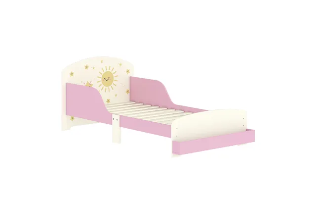 Aiyaplay Toddler Bed With Storage - Guardrails