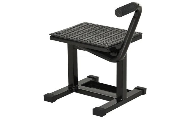 Durhand Steel Motorbike Jack Lift, 27.5 39.5 Hcm - Black Aosom Uk