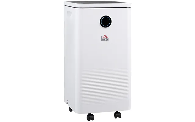 Homcom 10l Day Dehumidifier With 2.5l Water Tank - Intelligent & Sleep Mode