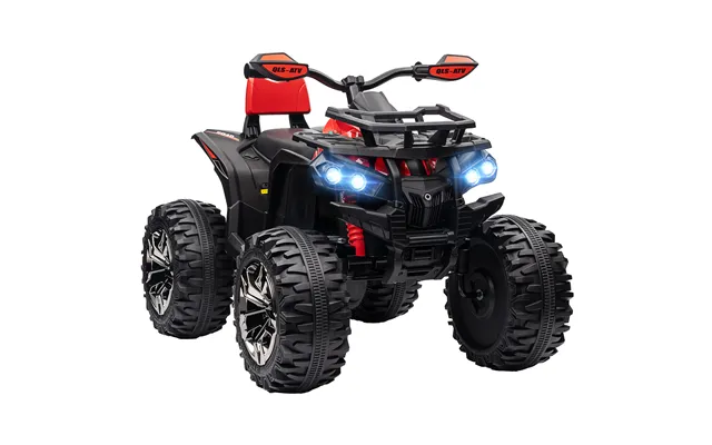 Homcom 12v Quad Bike Atv With Led Lights - Music