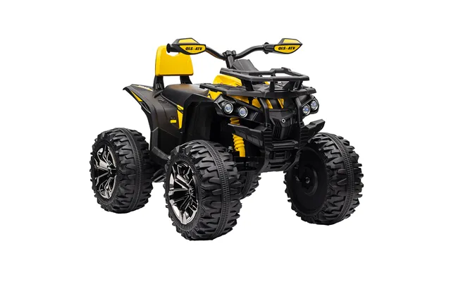 Homcom 12v Quad Bike Atv With Led Lights - Music