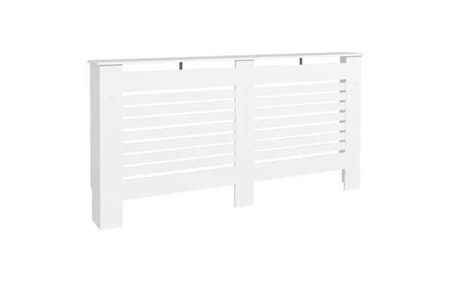 Homcom 152lx19wx81h Cm Mdf Radiator Cover-white