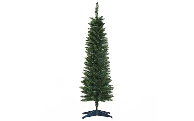 Homcom 1.5m Artificial Christmas Pine Tree W Plastic Stand-green