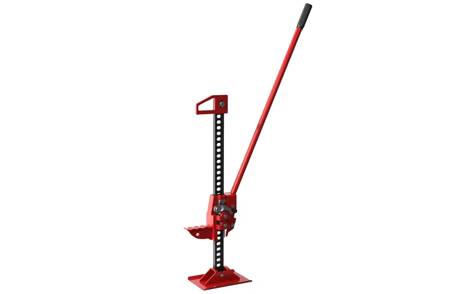 Homcom 3 Tonne Farm Jack - 48 High Lift Jack For 4x4 Tractors Trucks Agricultural Lifting