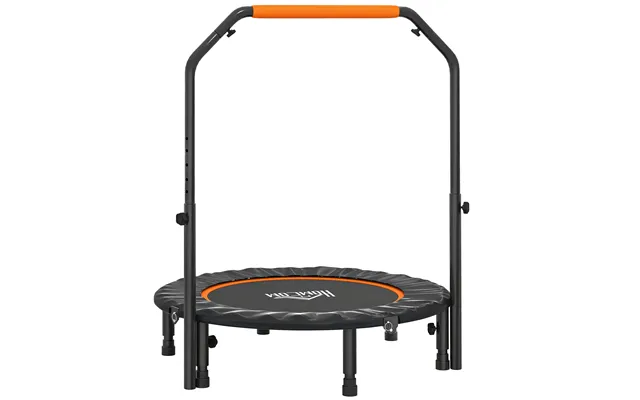 Homcom 40'' Foldable Mini Trampoline - Fitness Trampoline