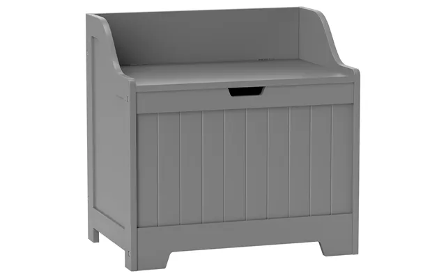 Homcom 61l Home Storage Chest - Grey