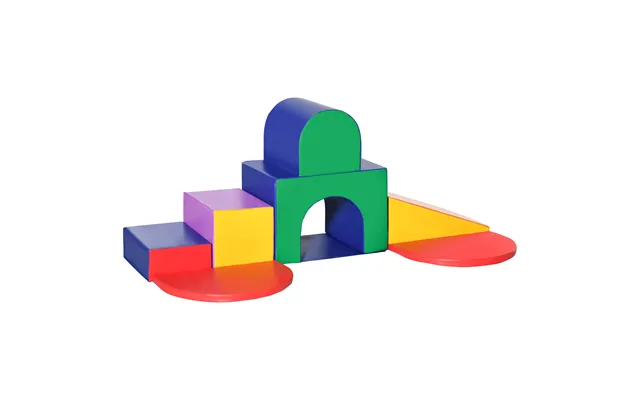 Homcom 7-piece Soft Play - Climb And Crawl Foam