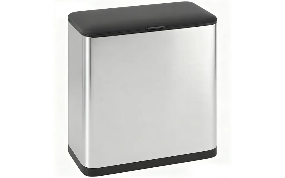 Homcom 8l Hanging Kitchen Bin - Rubbish Bin With Lid And Removable Inner Bucket For Under Cabinet Door