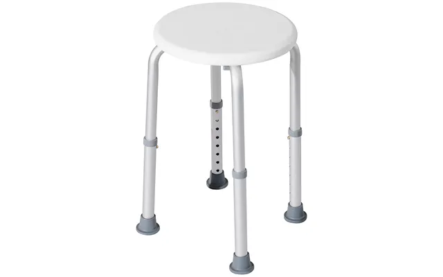 Homcom Adjustable Bath Chair Shower Seat With Safety Features For Elderly - Bathroom Assistance product image