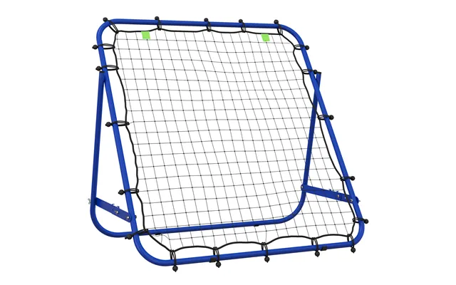 Homcom Adjustable Rebounder Net Kickback Target Goal For Teens Adults Training - Blue Aosom Uk product image