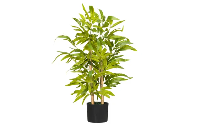 Homcom Artificial Bamboo Tree - Fake Plant In Pot For Indoor Outdoor Decor