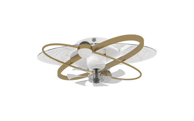 Homcom Ceiling Fan With Light And Remote - 3 Colour Temperatures