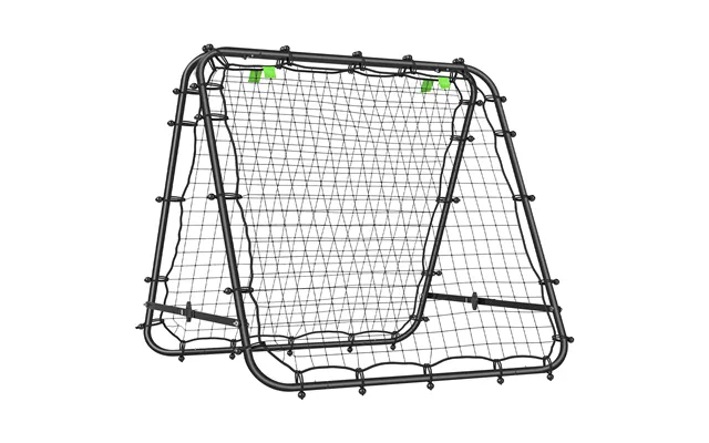 Homcom Double Sided Football Rebounder Net - Football Rebound Goal With 5 Adjustable Angles product image